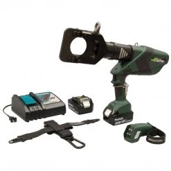 Greenlee 18V Gator 65mm Guillotine Remote Cable Cutter Kit ESG65LXR11