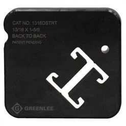 Greenlee 13/16 x 1-5/8" Back to Back Strut Dies 1316DSTRT