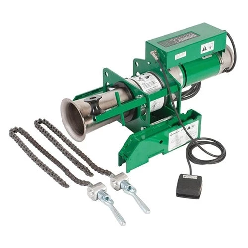 Greenlee UT10-2S Cable Puller Package w/ Chain Mount - 10;000lb. 6901 3 Greenlee UT10-2S Cable Puller Package w/ Chain Mount - 10;000lb. 6901