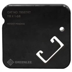 Greenlee 7/8" Single Strut Dies 78SSTRT