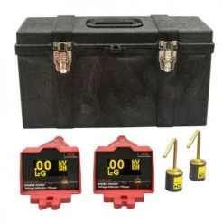 Greenlee Double Vision Dual Display Wireless Voltage Indicating Phaser 100V-138kV; OH Kit; Base DDVIP-138