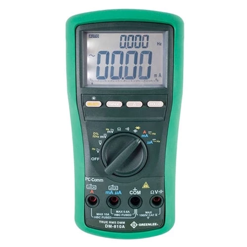 Greenlee ESM Series Digital Multimeter DM-810A 3 Greenlee ESM Series Digital Multimeter DM-810A