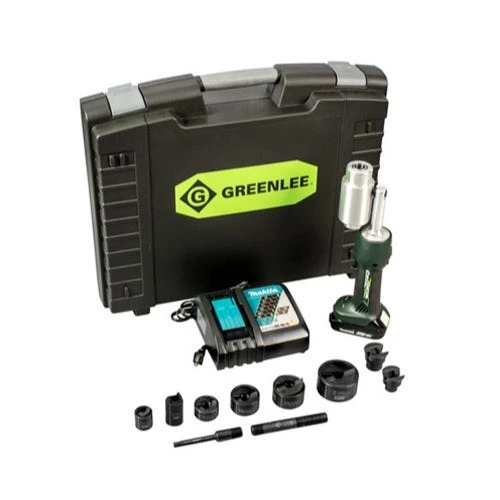 Greenlee 18V Gator 7 Ton Knockout Tool Kit Speed Punch 1/2-2" LS50L11SBSP 3 Greenlee 18V Gator 7 Ton Knockout Tool Kit Speed Punch 1/2-2" LS50L11SBSP